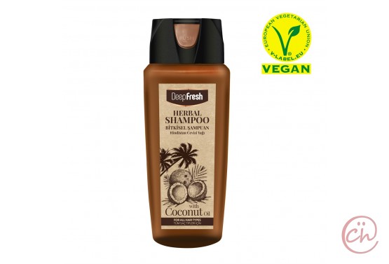 Билков шампоан всеки тип коса с екстракт от Кокос 500ml - Deep Fresh
